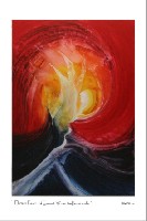 Element Feuer und  Element Wasser treffen einander